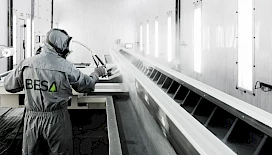 metal para de pintura poliuretano