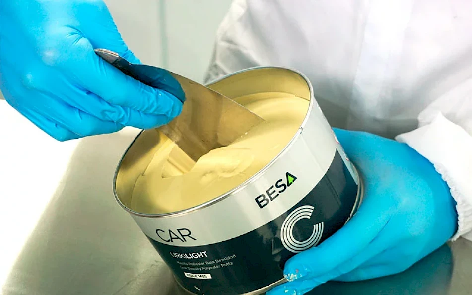 masilla poliester aplicacion