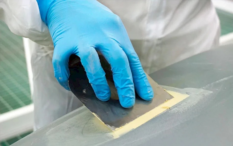 aplicacion superficie masilla