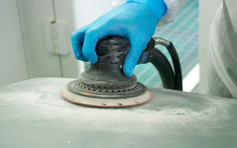 masilla como lijar coche